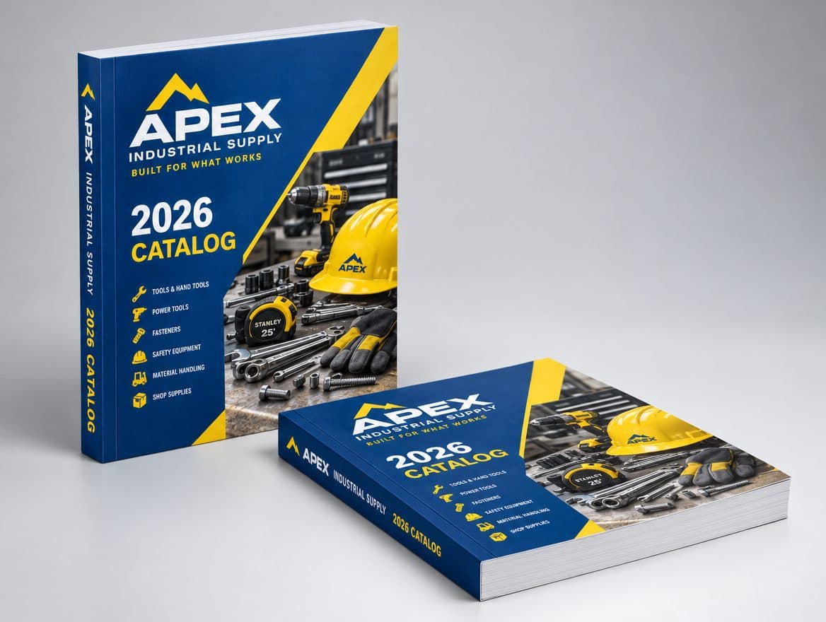 Perfect bound catalogs for an industrial supply company